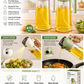 2-in-1 Oil Spray Bottle – Spray & Pour, Leak-Proof Kitchen Dispenser